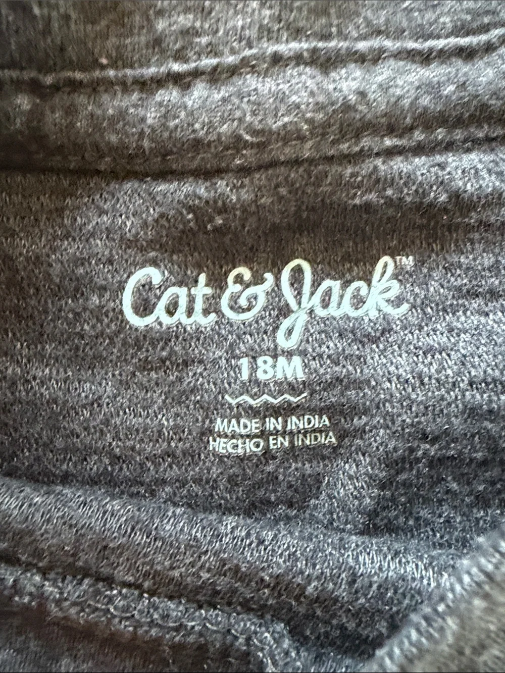 (Set of 5) Cat & Jack 18M shirts.